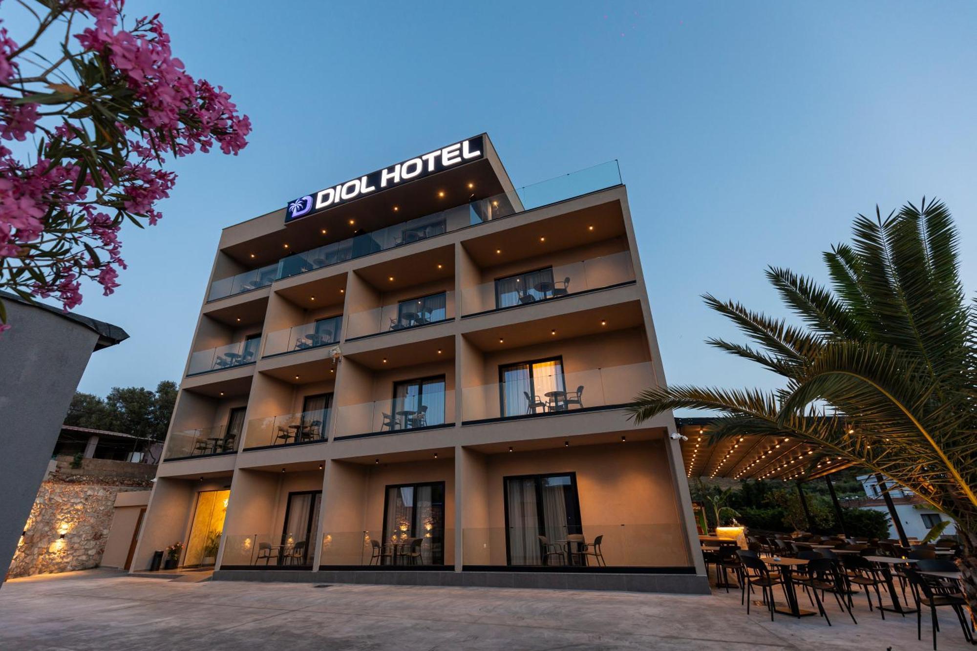 Diol Hotel Ksamil Eksteriør billede