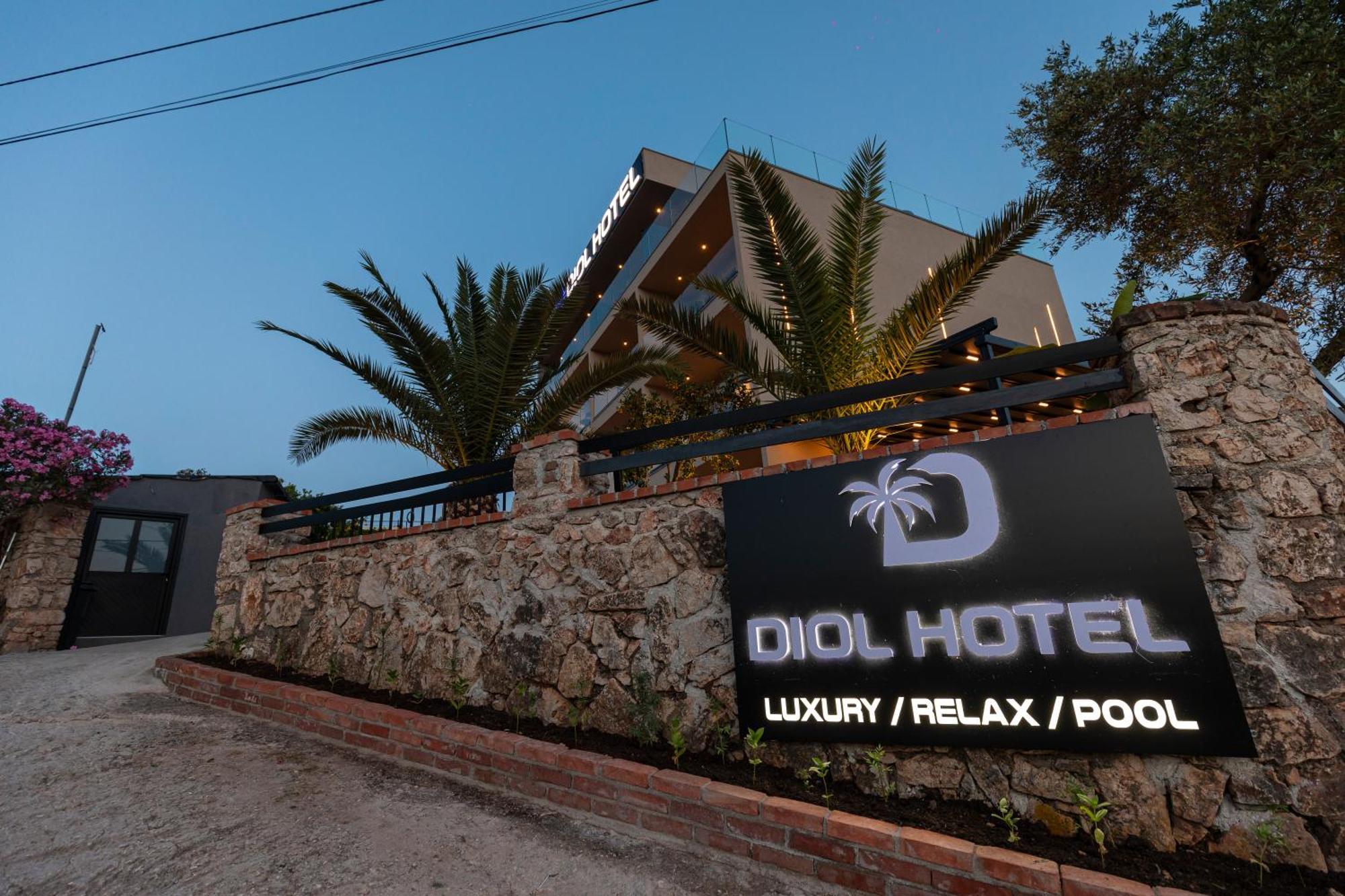 Diol Hotel Ksamil Eksteriør billede