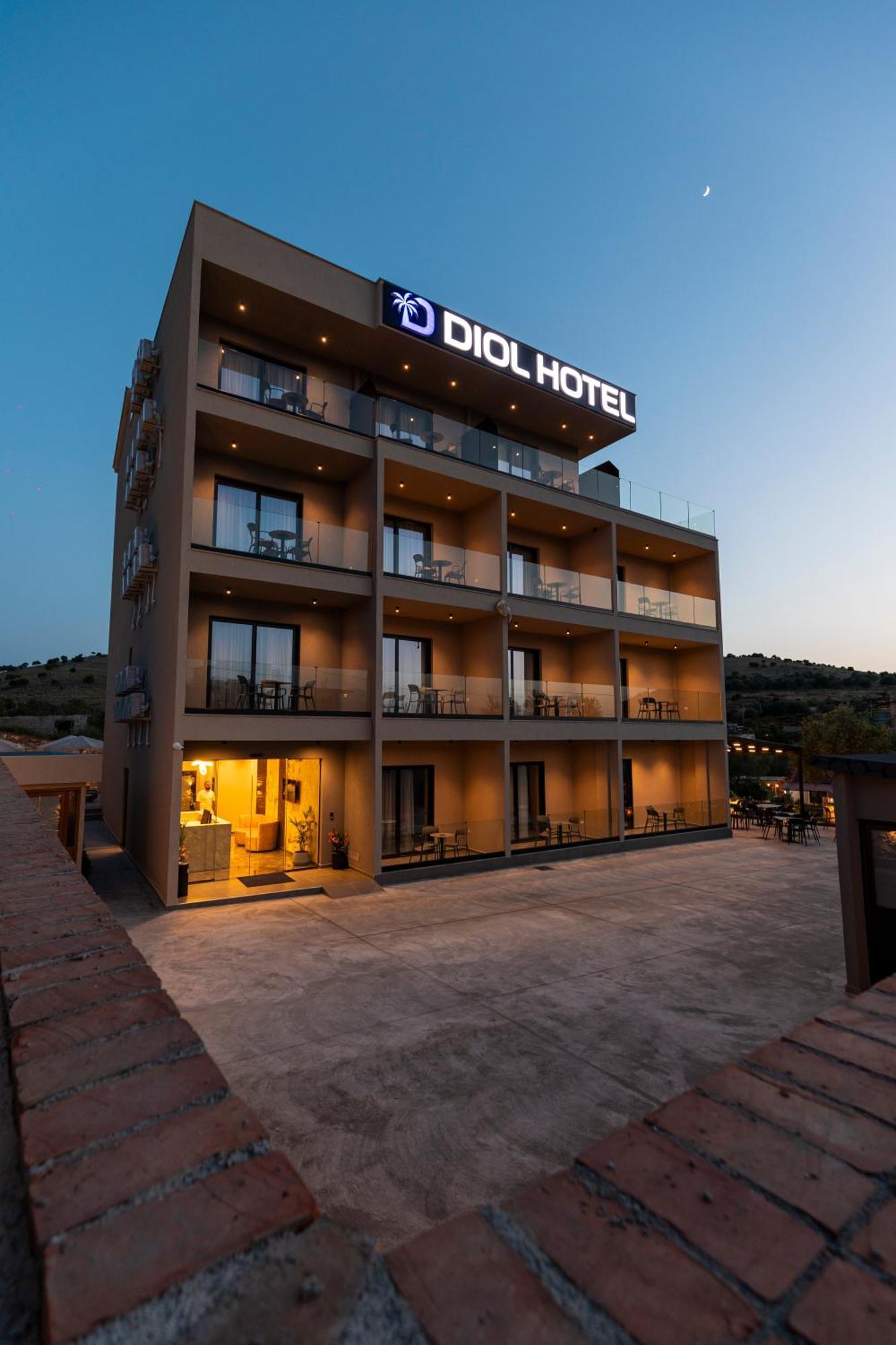 Diol Hotel Ksamil Eksteriør billede